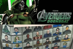 Arte Vazada em Bolsa Revela Visuais Épicos dos Heróis de Vingadores Doomsday – Tudo Sobre o Leak que Abalou o MCU!