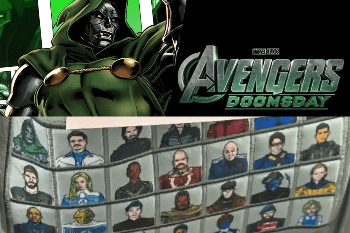 Arte Vazada em Bolsa Revela Visuais Épicos dos Heróis de Vingadores: Doomsday – Tudo Sobre o Leak que Abalou o MCU!